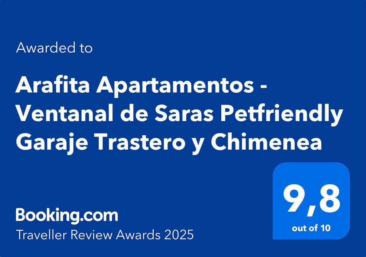 Ventanal De Saras Petfriendly Garaje Trastero Y Chimenea - Arafita Apartamentos パンティコサ エクステリア 写真